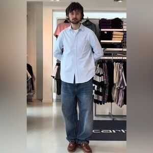 Carhartt OG WIP SINGLE KNEE MENS MEDIUM Denim Jeans - Classic Blue